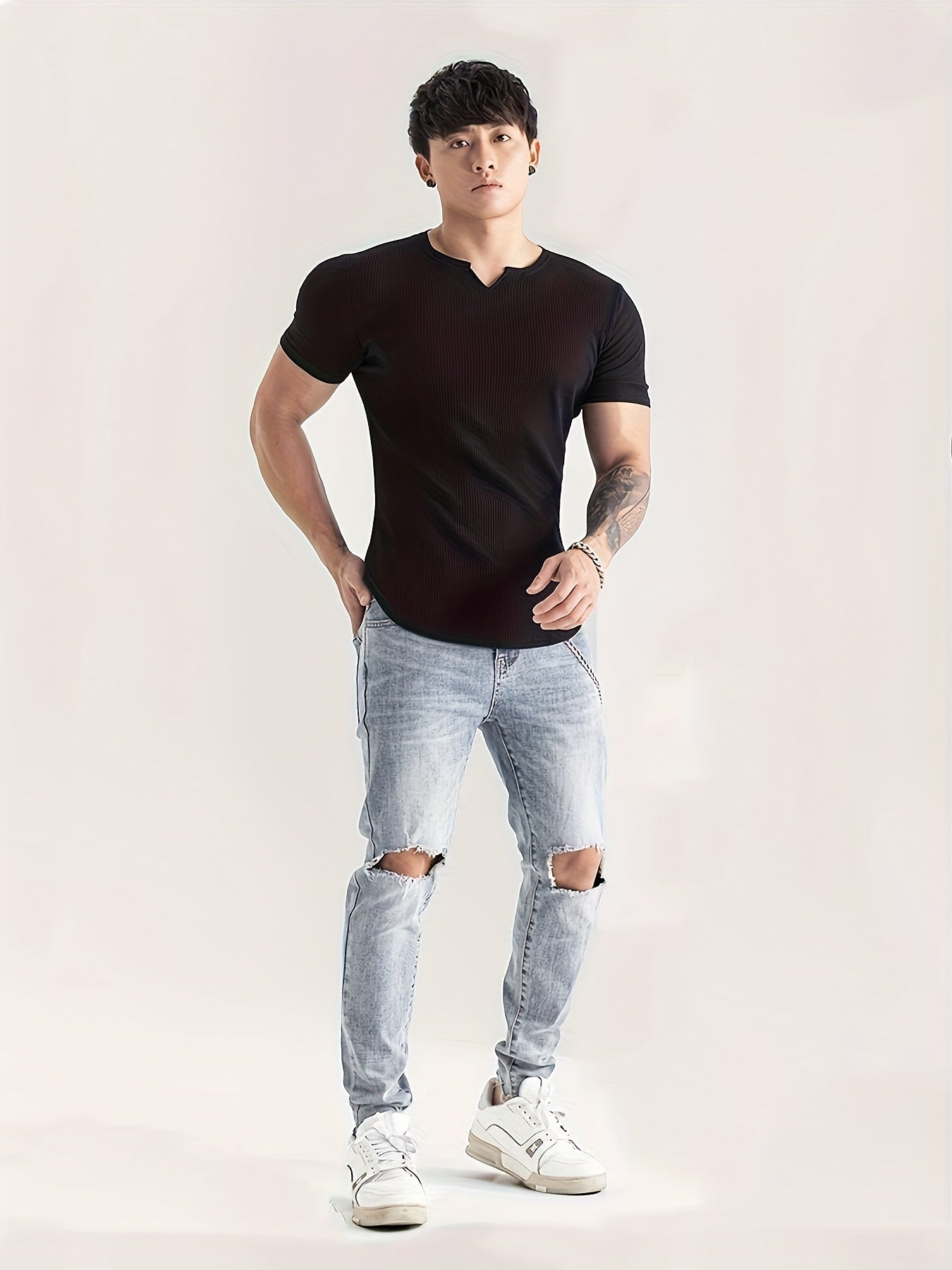 Body Fit HalfSleeves T-Shirt