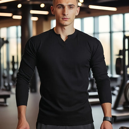 Slim Fit Full Sleeves T-Shirt #2