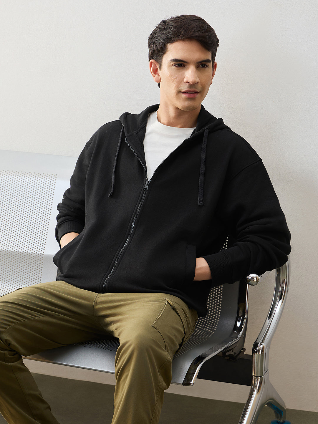 Oversized Zipper Hoodie