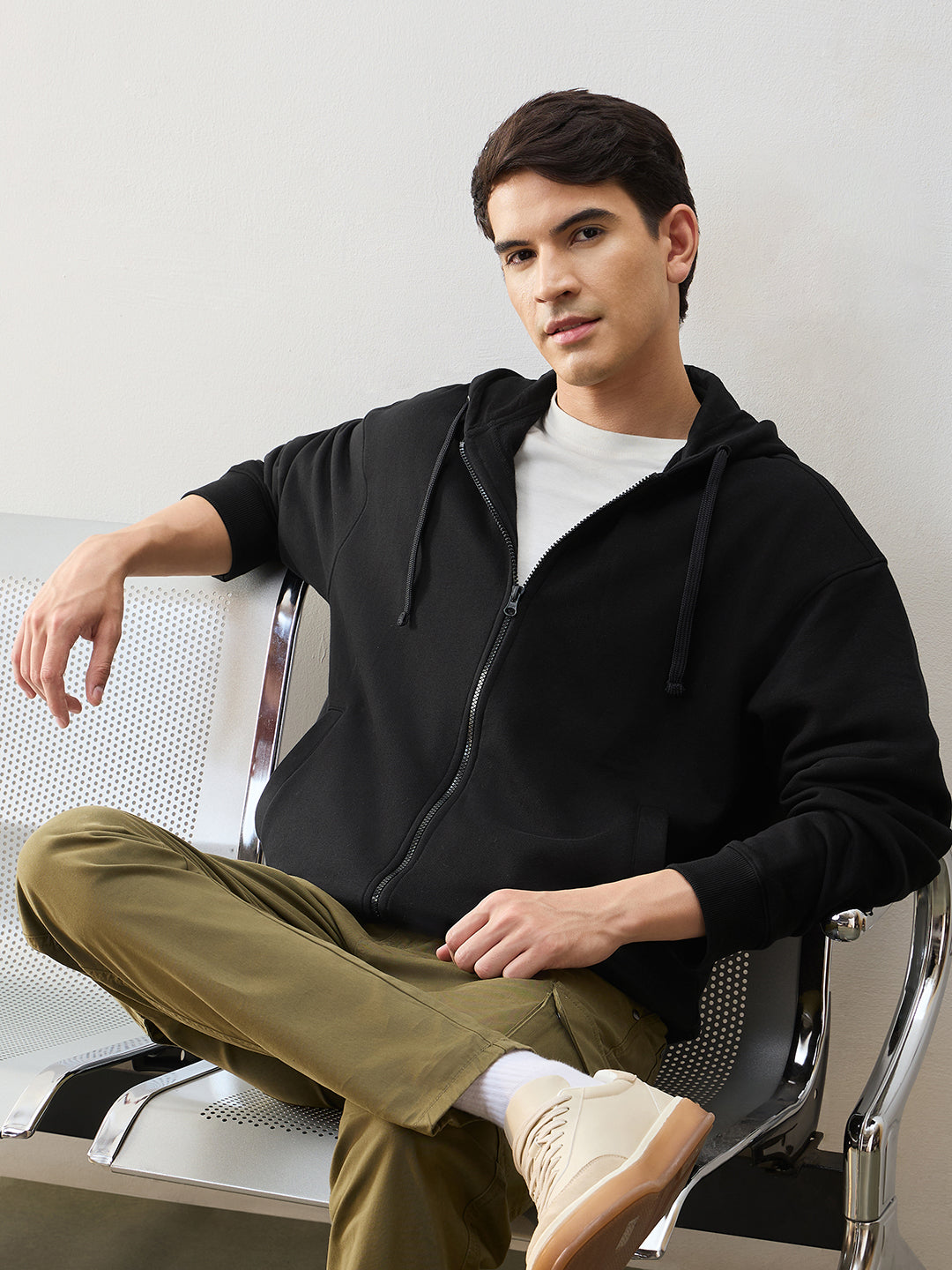 Oversized Zipper Hoodie