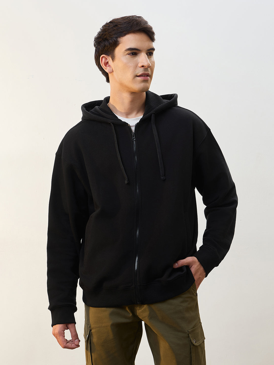 Oversized Zipper Hoodie