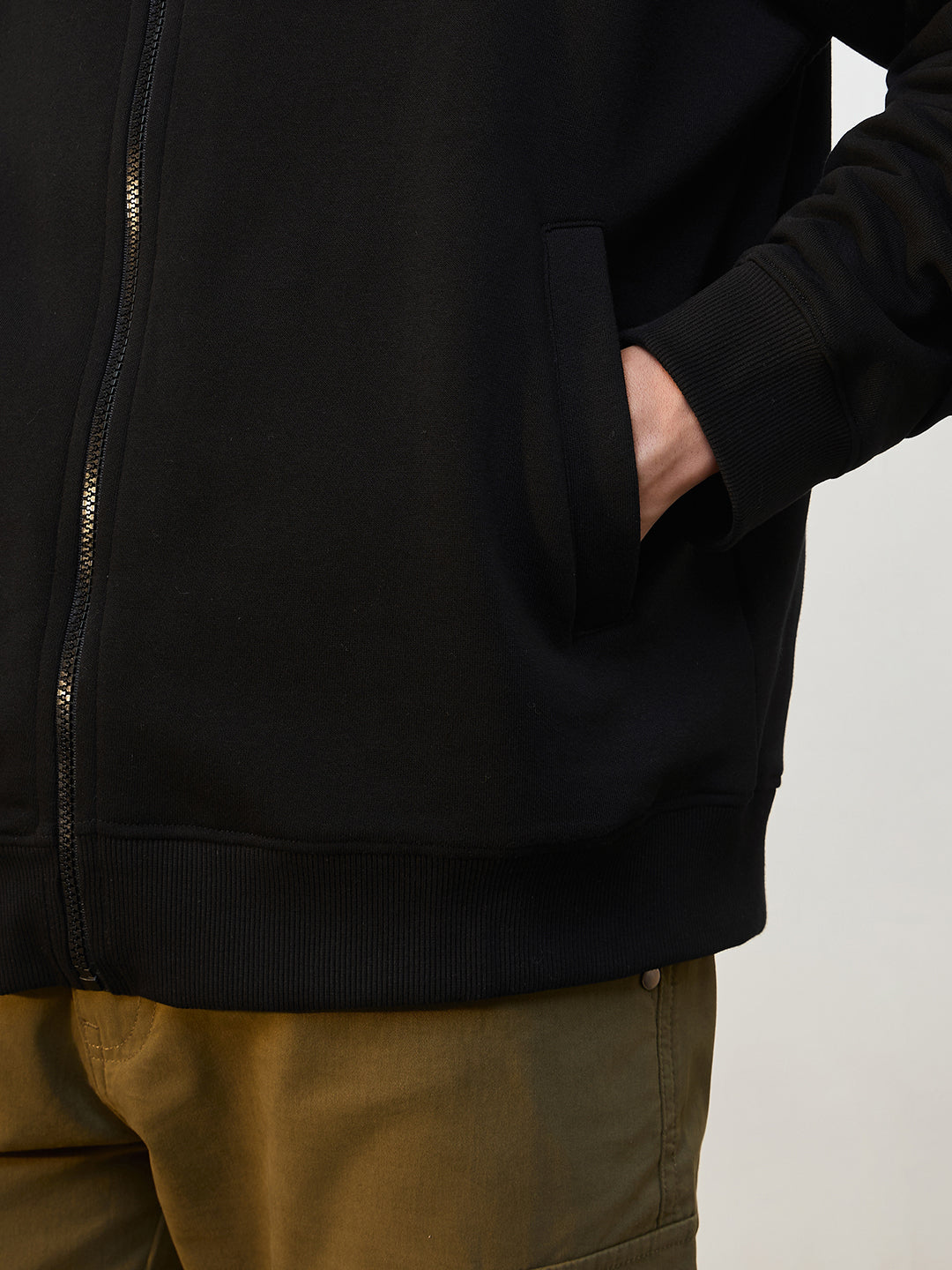 Oversized Zipper Hoodie