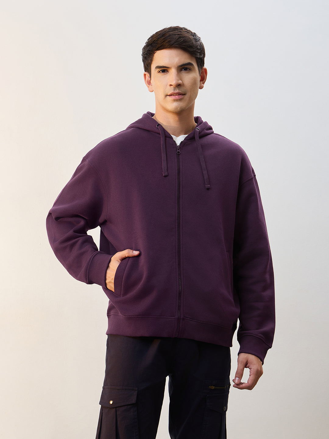 Oversized Zipper Hoodie