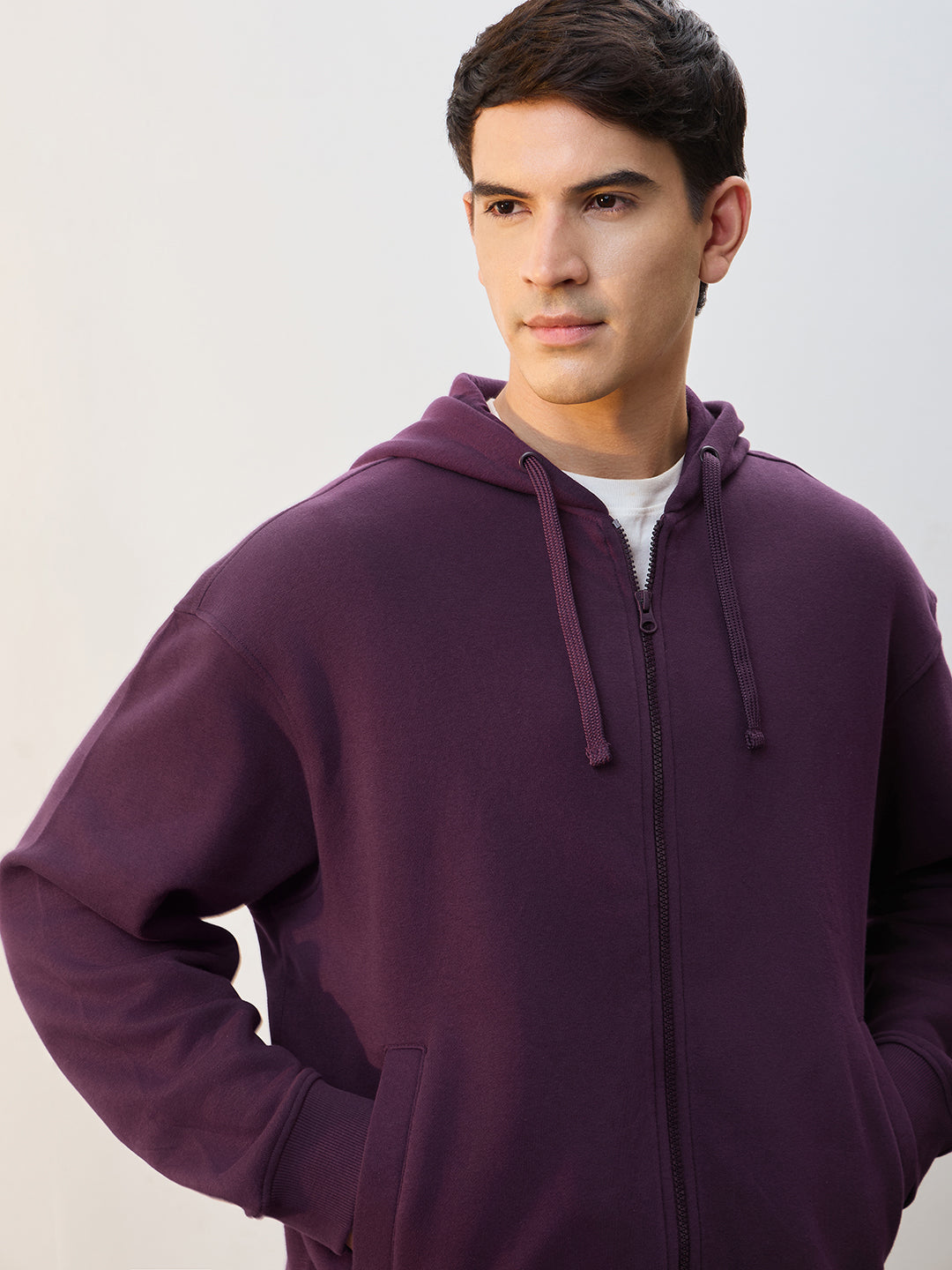 Oversized Zipper Hoodie