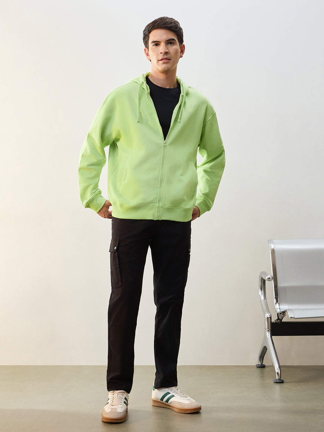 Oversized Zipper Hoodie