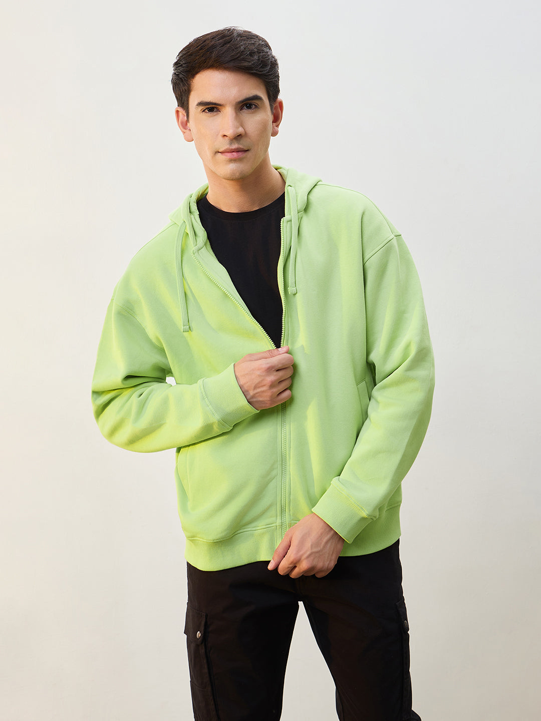 Oversized Zipper Hoodie