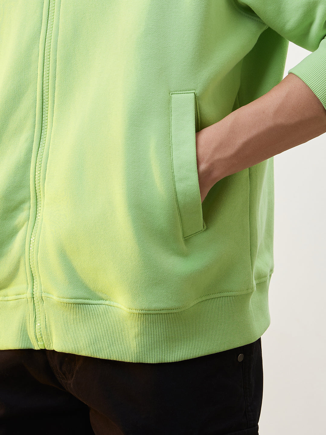 Oversized Zipper Hoodie