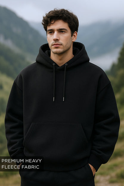 Nobero Heavy Fleece Oversized Hoodie