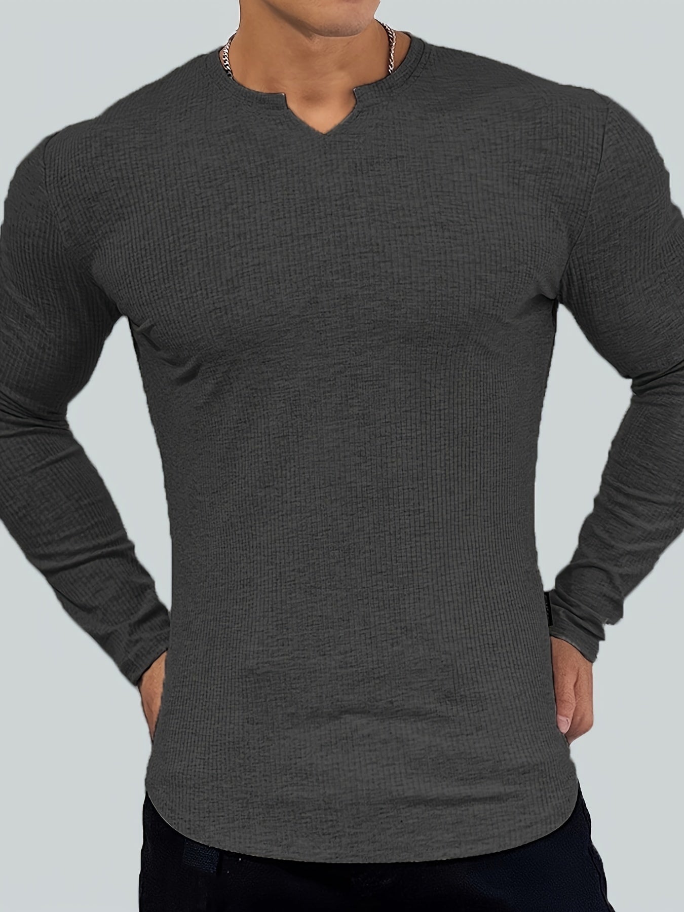 Slim Fit Full Sleeves T-Shirt #2