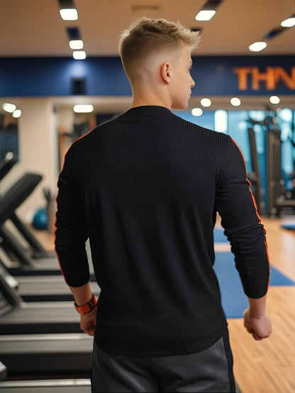 Slim Fit Full Sleeves T-Shirt #2