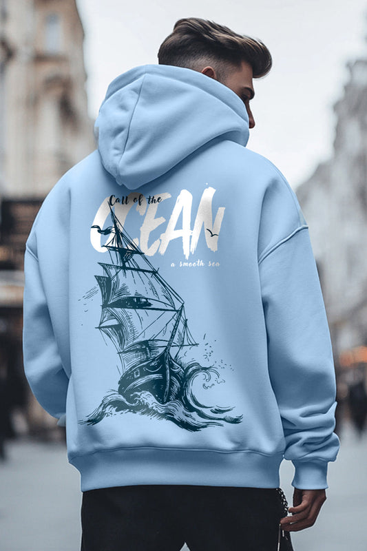 Call of the Ocean Oversized Hoodie