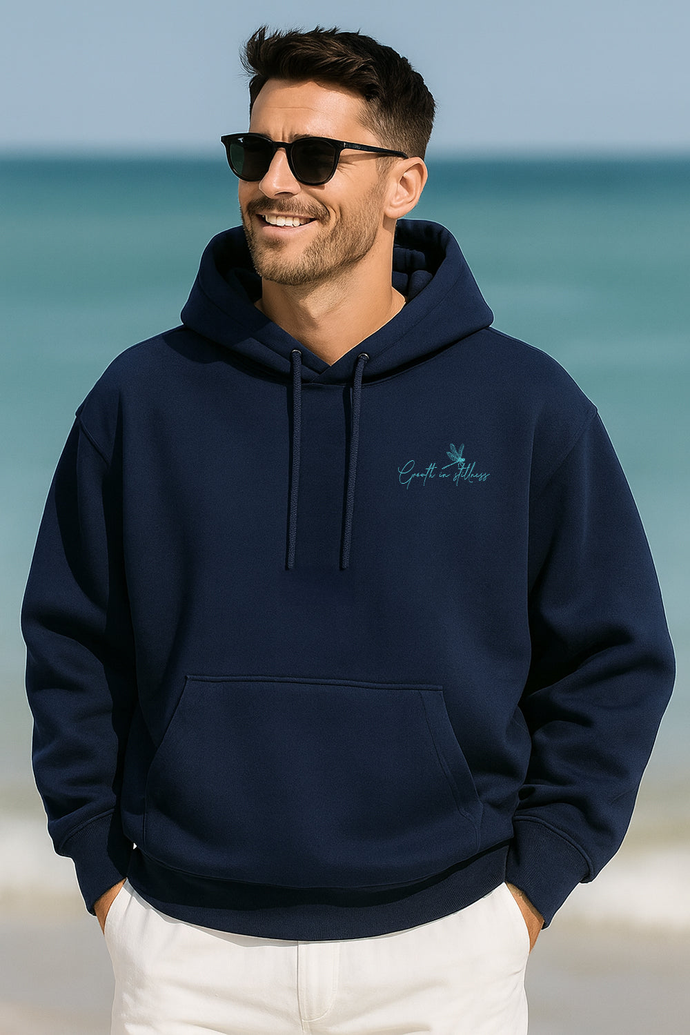 Growth in Stilness Oversized Hoodie