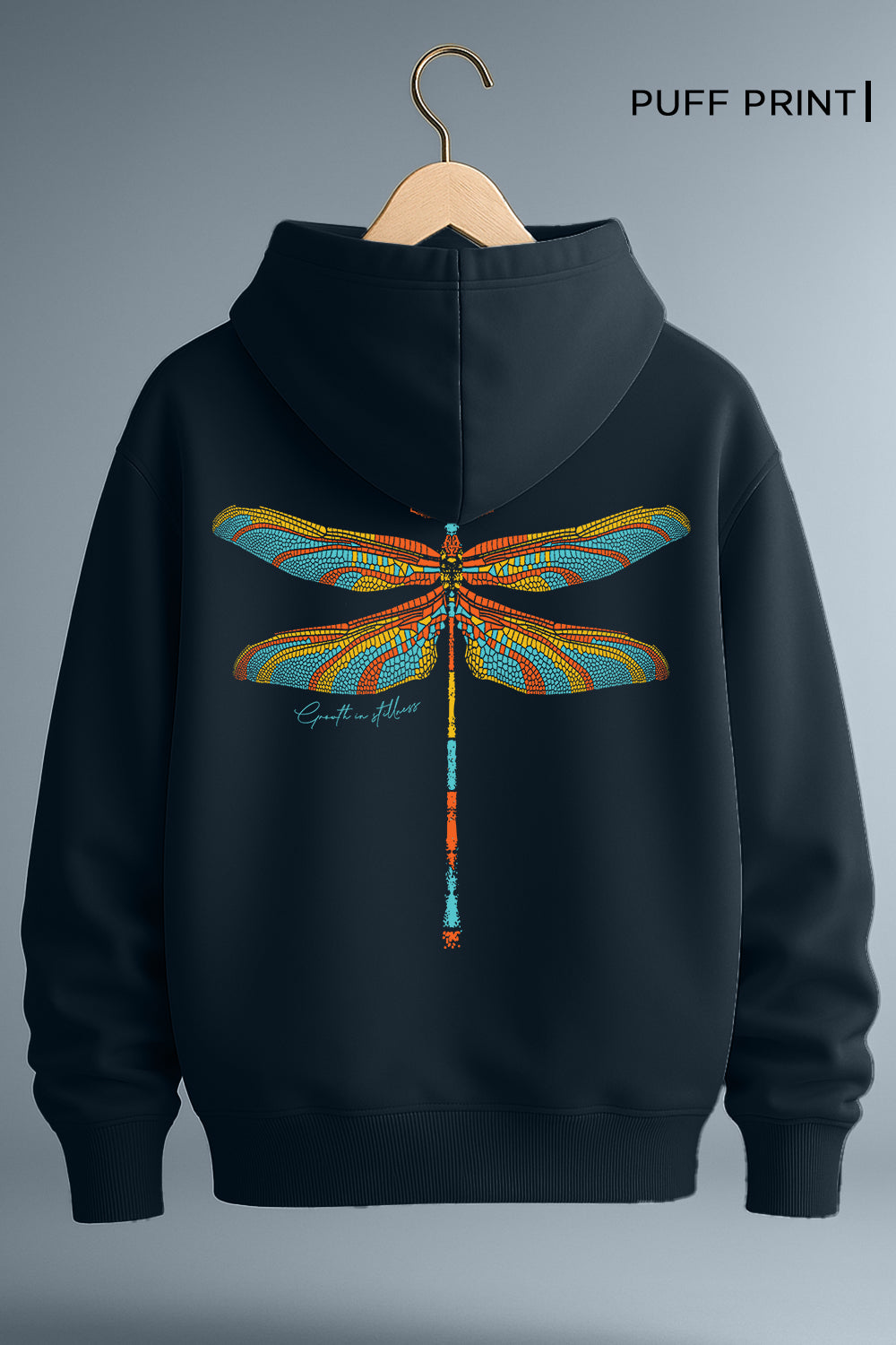 Growth in Stilness Oversized Hoodie