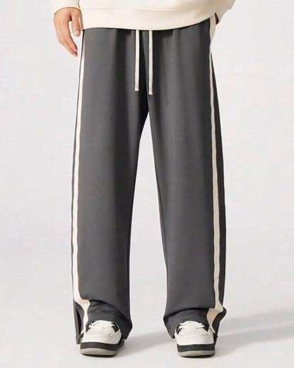 Grey Slit Trackpant