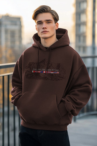 Cross Nations Oversized Hoodie