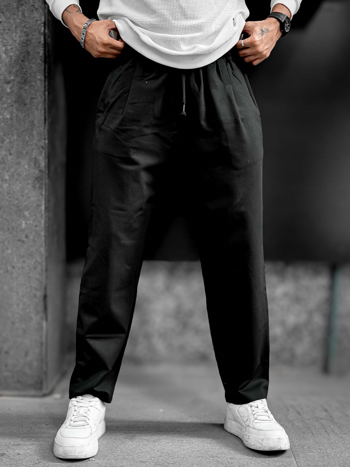 Korean Black Pant