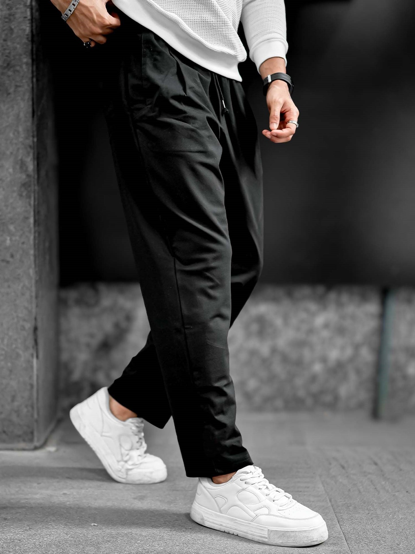 Korean Black Pant