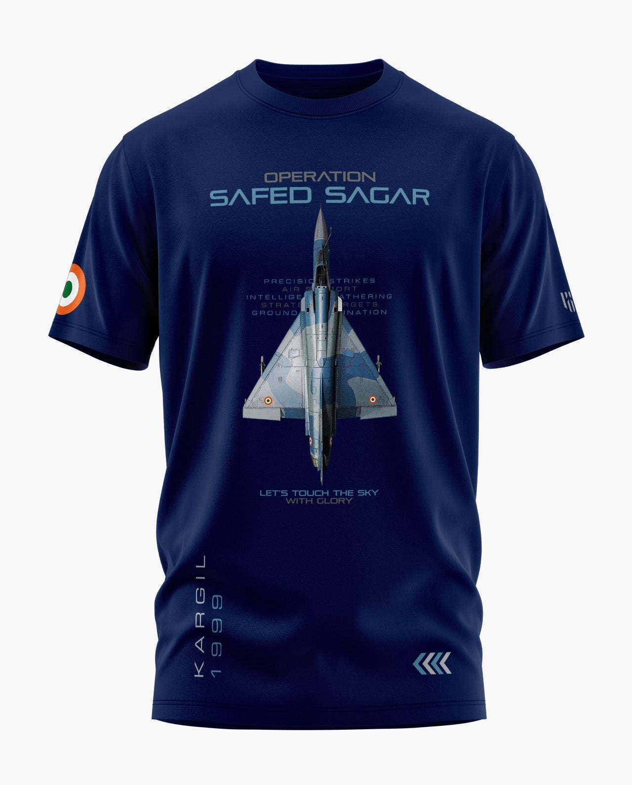 OP. SAFED SAGAR TRIBUTO Signature LuxeSoft Cotton T-Shirt