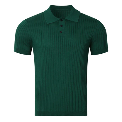 Mens Knit Polo