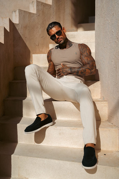 Cannes Luxe Vest - Beige