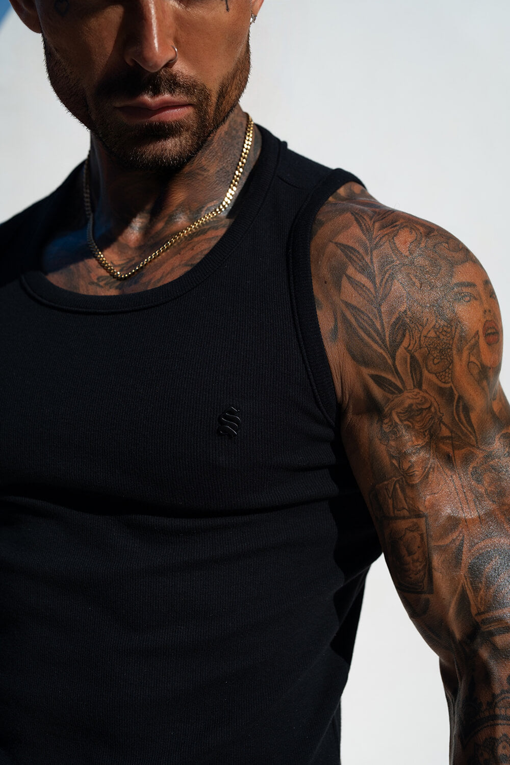 Cannes Luxe Vest - Black
