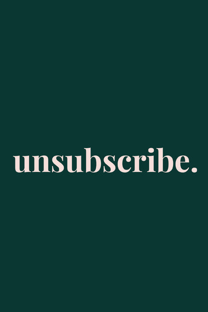 Unsubscribe Classic Hoodie