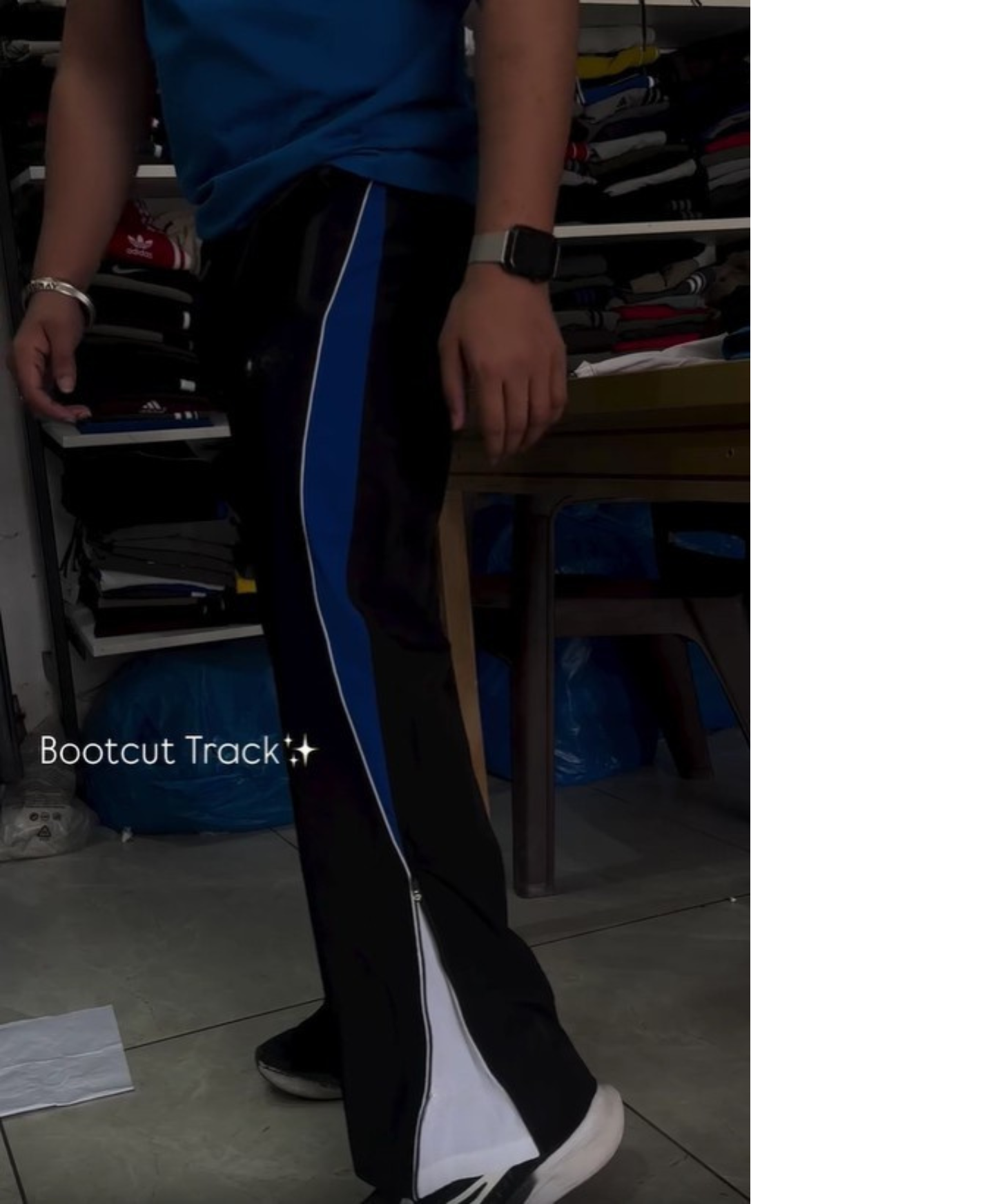 Trendy Bootcut Track Pants