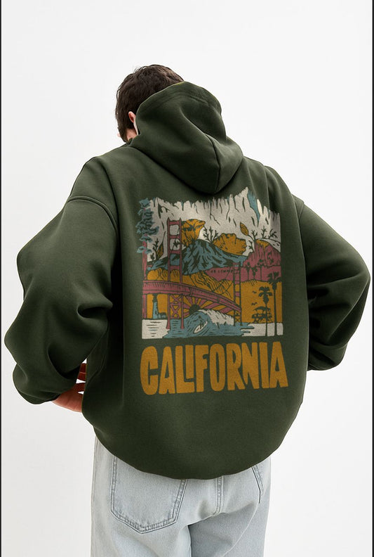 California Oversized Hoodie