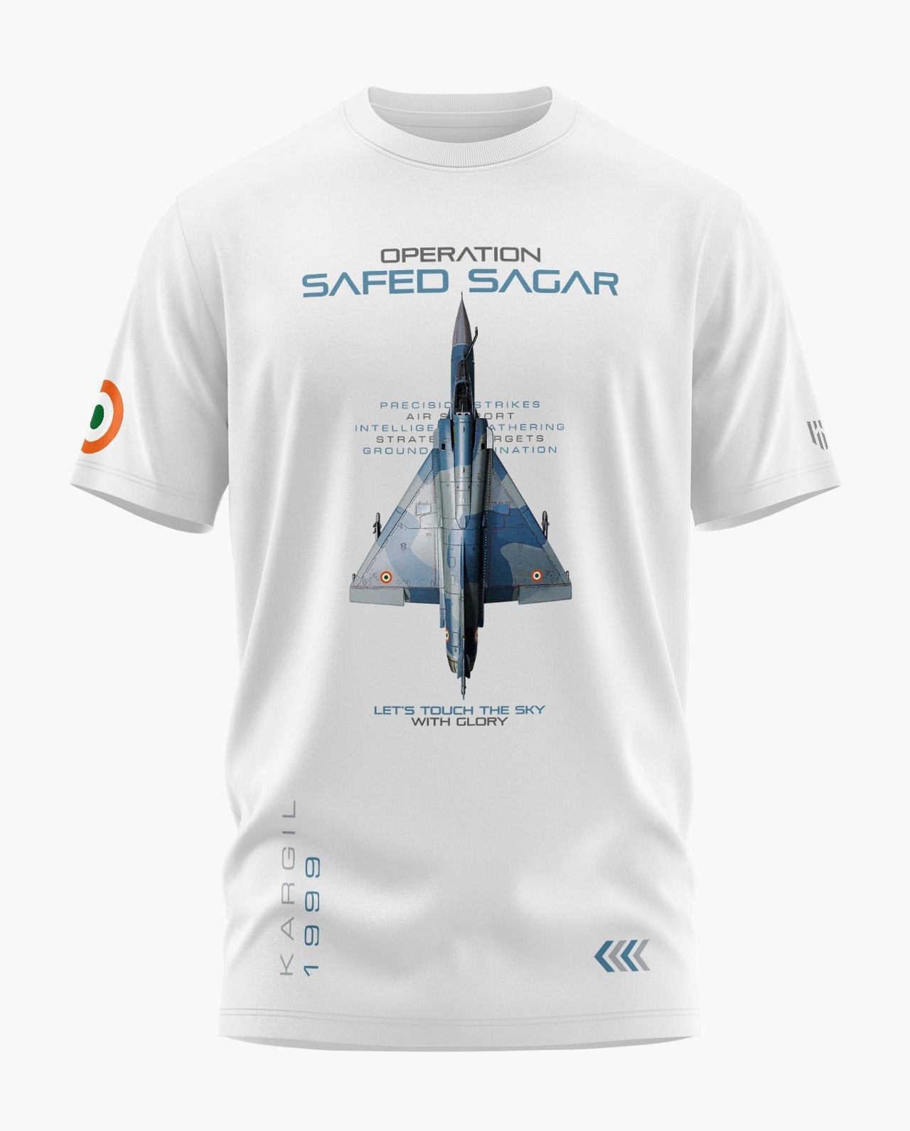 OP. SAFED SAGAR TRIBUTO Signature LuxeSoft Cotton T-Shirt