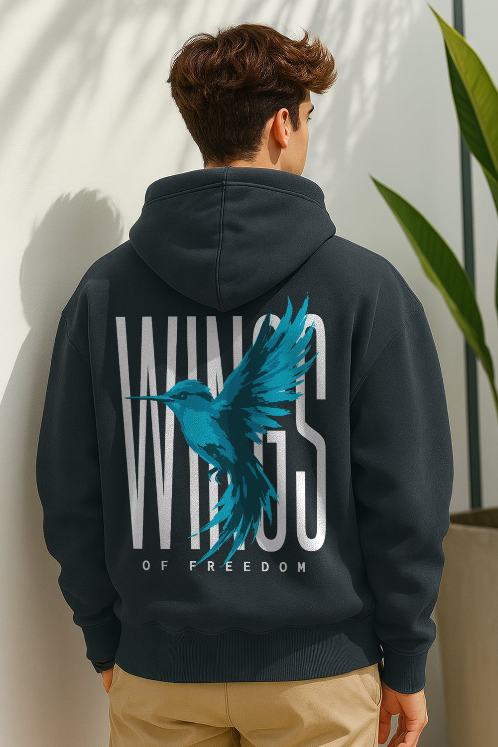 Wings of freedom Oversized Hoodie