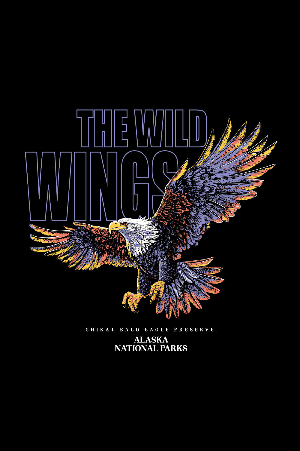 Wild Wings Oversized Hoodie