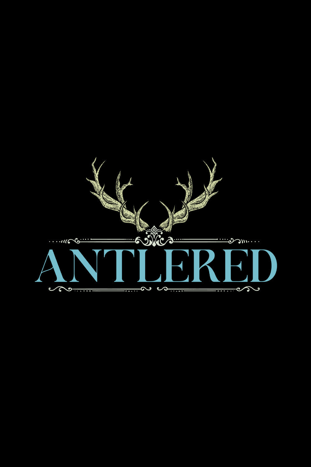 Antlered Oversized Hoodie
