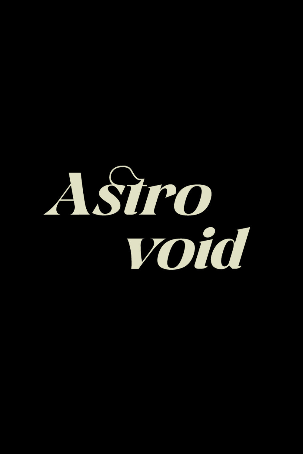 Astro Void Oversized Hoodie