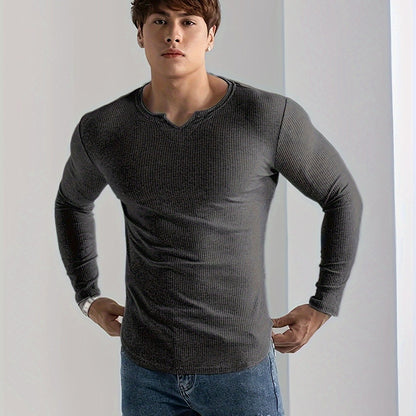 Slim Fit Full Sleeves T-Shirt #2