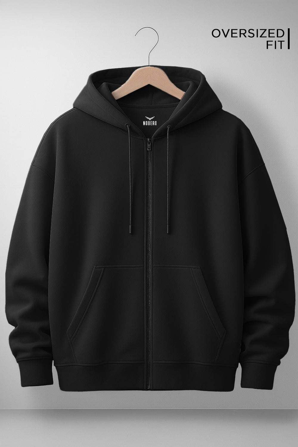 Oversized Zipper Hoodie