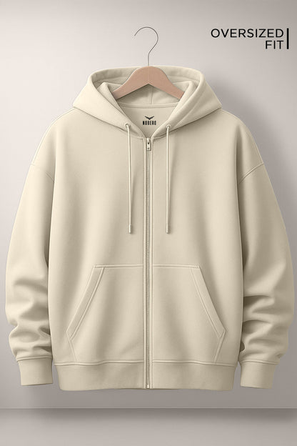 Oversized Zipper Hoodie