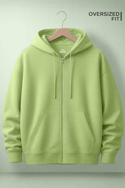 Oversized Zipper Hoodie