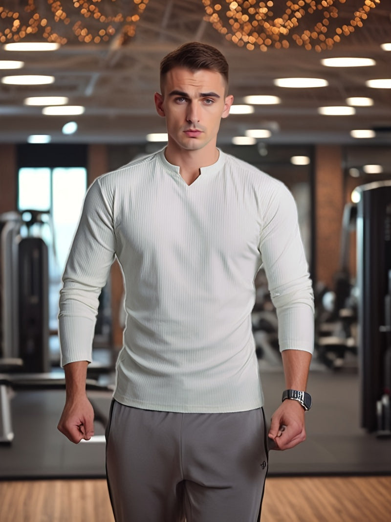 Slim Fit Full Sleeves T-Shirt #2