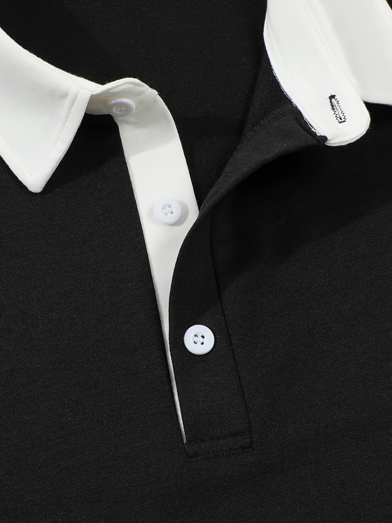 Premium Contrasted Collar T_shirt