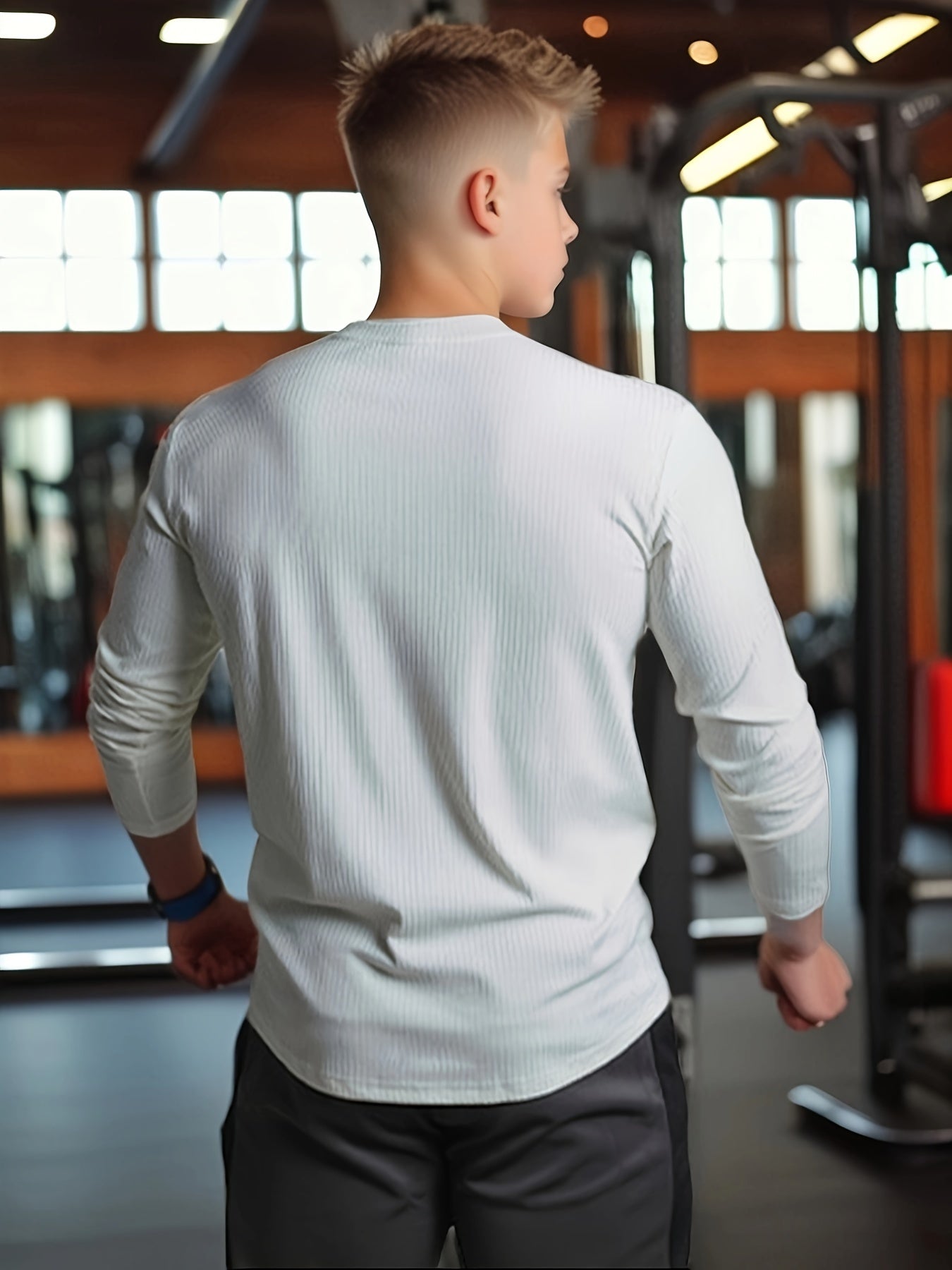 Slim Fit Full Sleeves T-Shirt #2