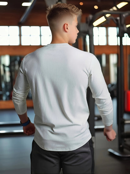 Slim Fit Full Sleeves T-Shirt #2