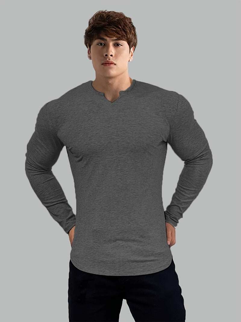 Slim Fit Full Sleeves T-Shirt #2