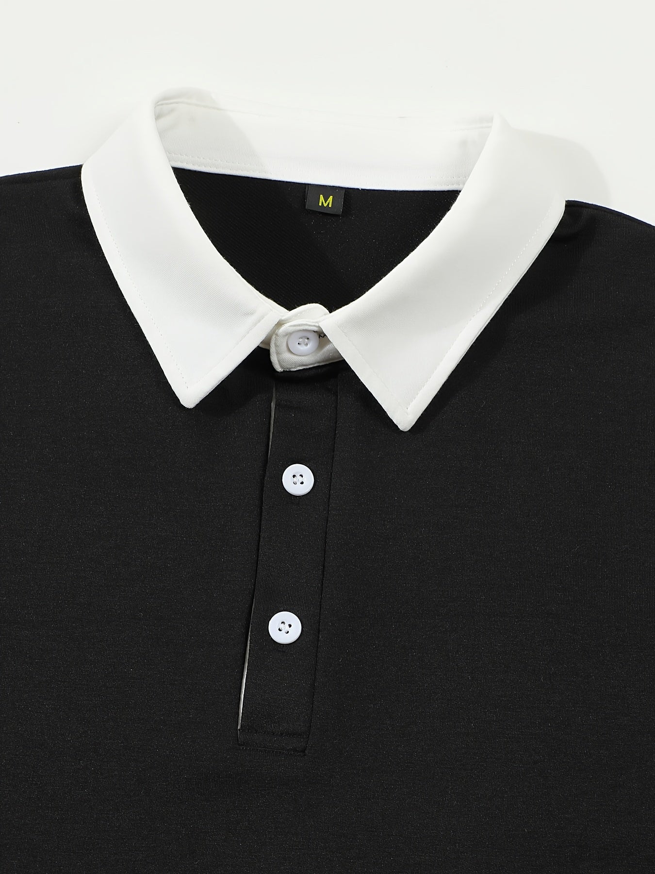 Premium Contrasted Collar T_shirt