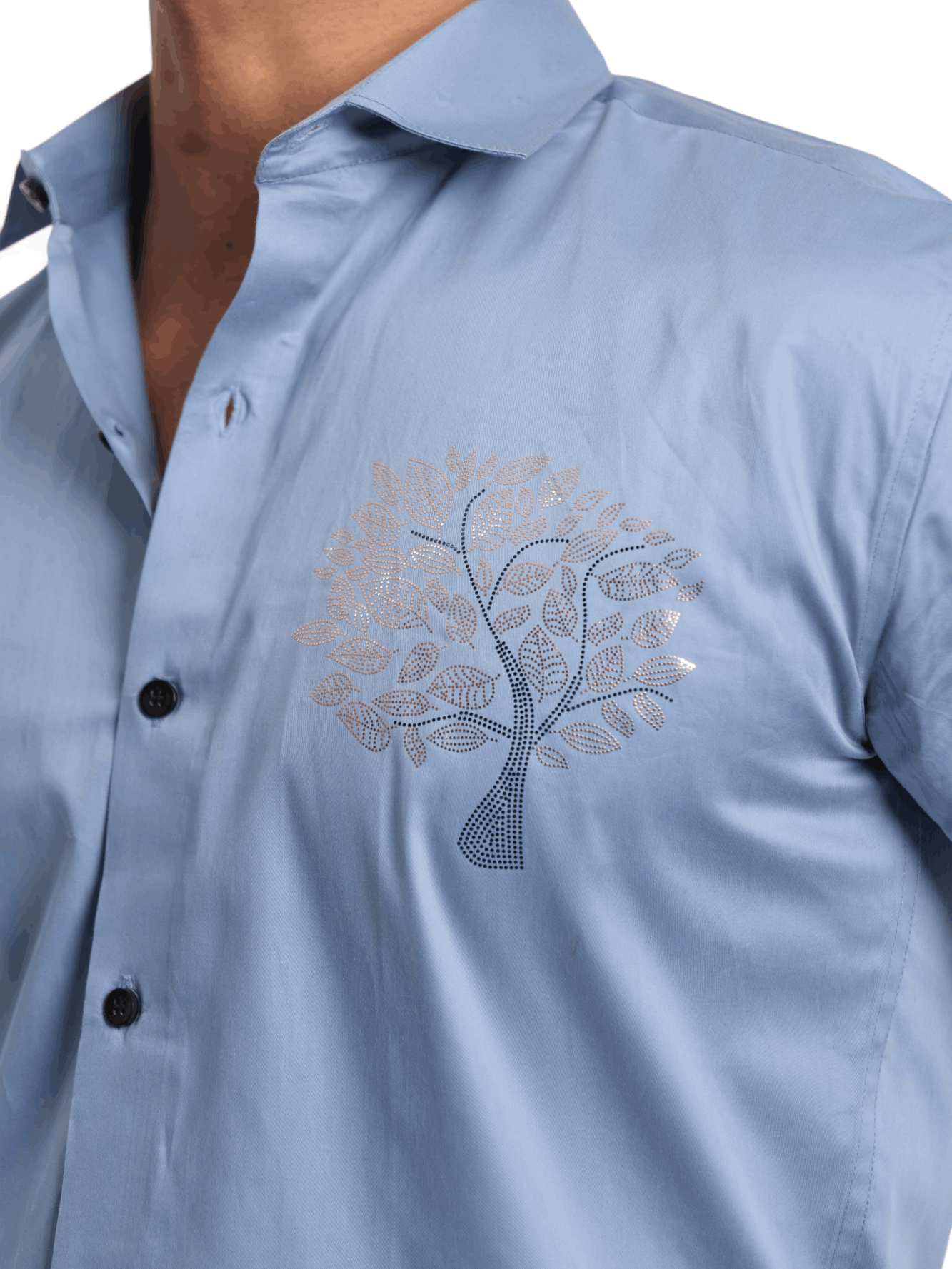 SKY TREE SEQUENCE DESIGNER SHIRT FOR MEN'S