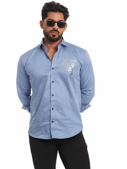 SKY TREE SEQUENCE DESIGNER SHIRT FOR MEN'S