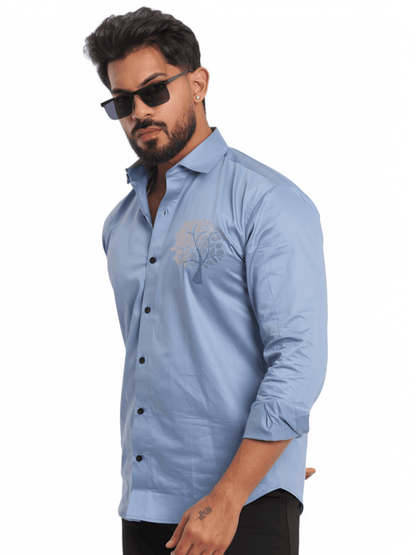 SKY TREE SEQUENCE DESIGNER SHIRT FOR MEN'S