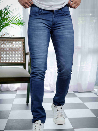 Blue Skinny Stretch Jeans
