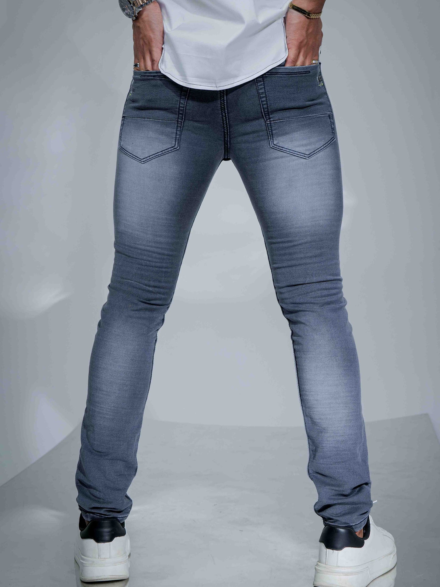 Grey Skinny Jeans