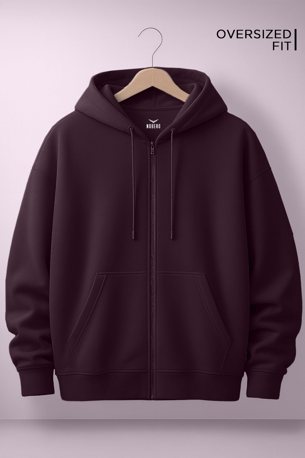 Oversized Zipper Hoodie