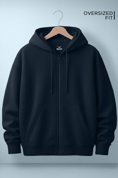 Oversized Zipper Hoodie
